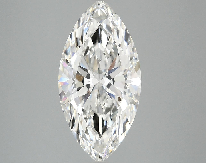 3.05 Carat Marquise Shaped Ideal Cut VS1 IGI Certified Lab Grown Diamond