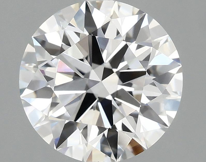 2.09 Carat Round Shaped Ideal Cut VVS2 IGI Certified Lab Grown Diamond