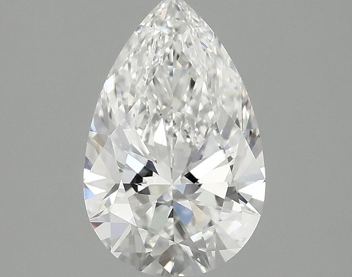 1.59 Carat Pear Shaped Ideal Cut VVS2 IGI Certified Lab Grown Diamond