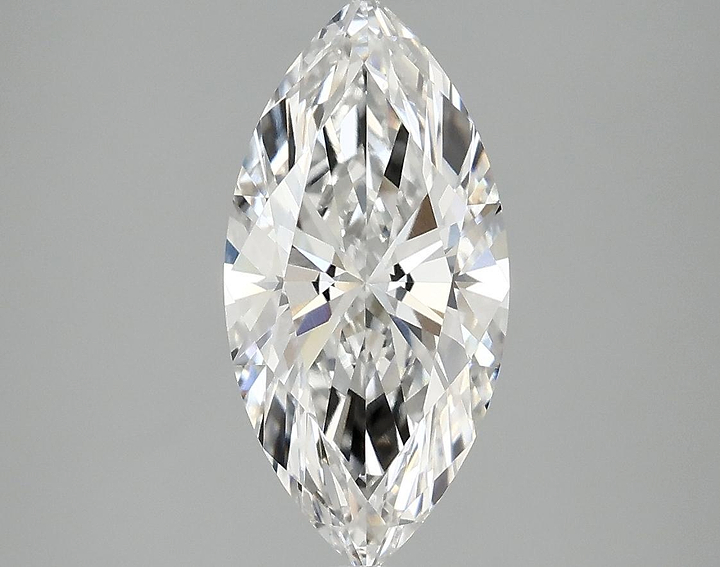 2.09 Carat Marquise Shaped Ideal Cut VVS2 IGI Certified Lab Grown Diamond