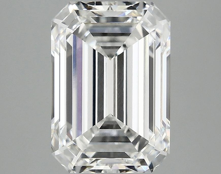 3.03 Carat Emerald Shaped Ideal Cut VS1 IGI Certified Lab Grown Diamond