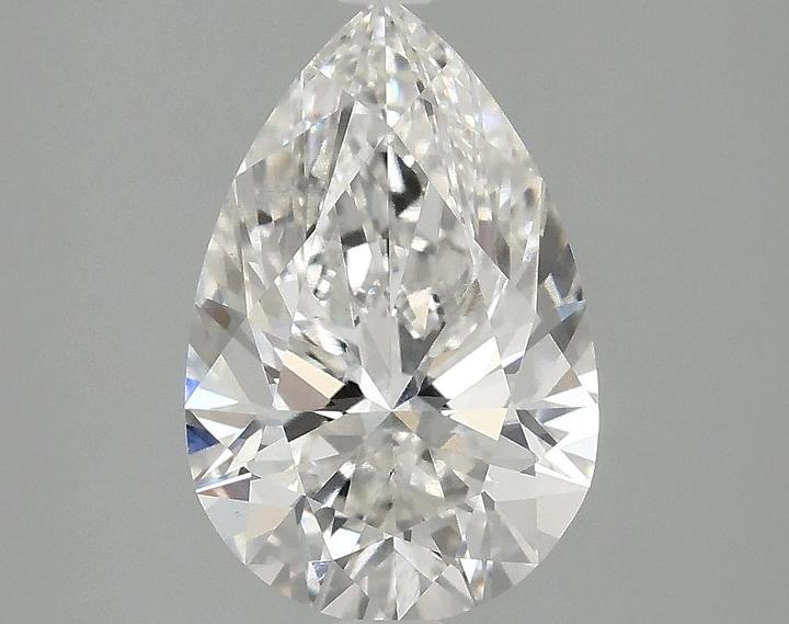 2.48 Carat Pear Shaped Excellent Cut VS2 IGI Certified Lab Grown Diamond