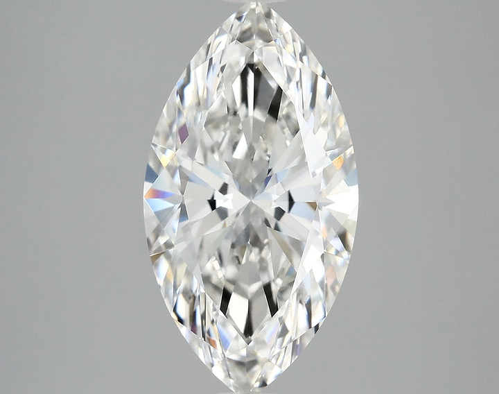 2.55 Carat Marquise Shaped Excellent Cut VVS2 IGI Certified Lab Grown Diamond