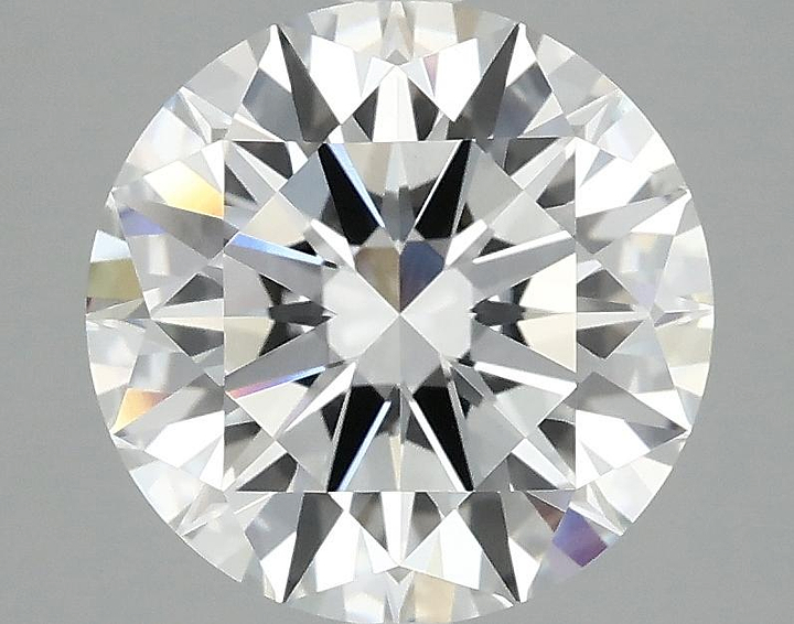 3.09 Carat Round Shaped Ideal Cut VVS2 IGI Certified Lab Grown Diamond