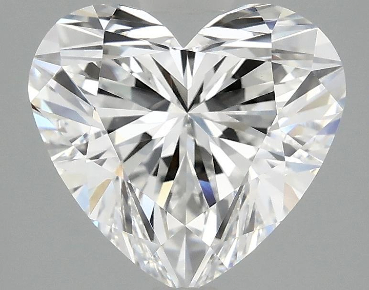 3.07 Carat Heart Shaped Ideal Cut VS1 IGI Certified Lab Grown Diamond