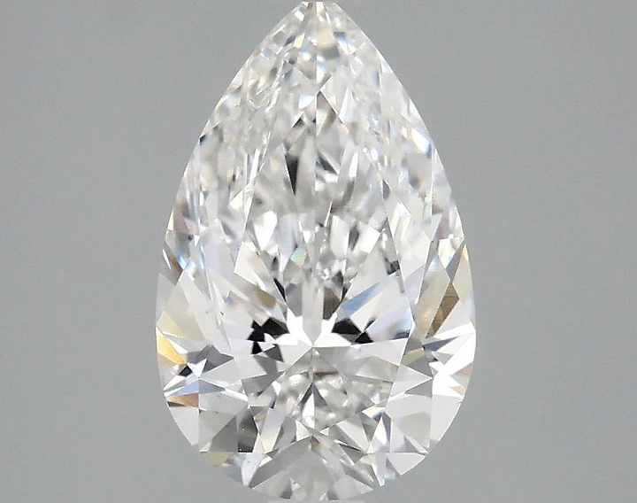 1.91 Carat Pear Shaped Ideal Cut VS1 IGI Certified Lab Grown Diamond
