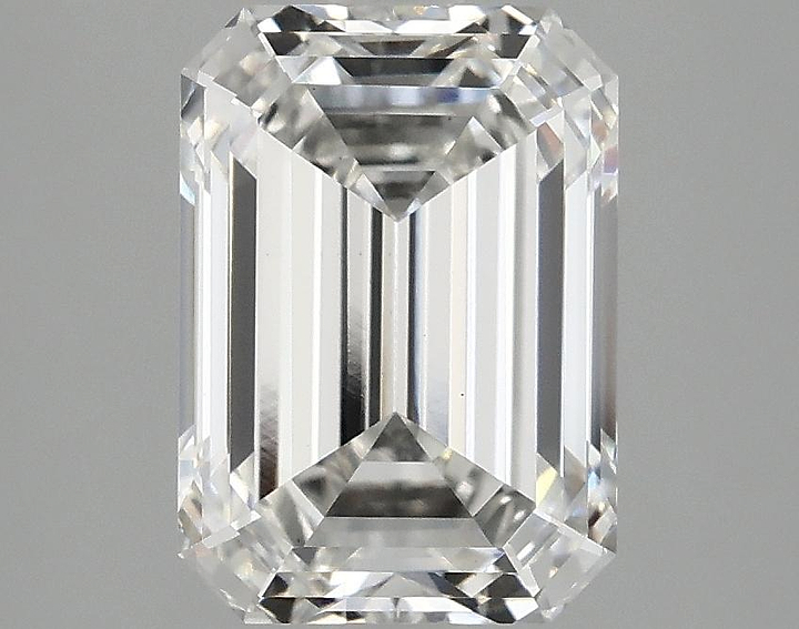 3.08 Carat Emerald Shaped Ideal Cut VS1 IGI Certified Lab Grown Diamond