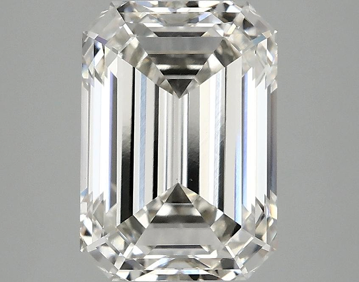3.1 Carat Emerald Shaped Ideal Cut VS1 IGI Certified Lab Grown Diamond