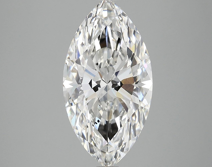 3.07 Carat Marquise Shaped Ideal Cut SI1 IGI Certified Lab Grown Diamond
