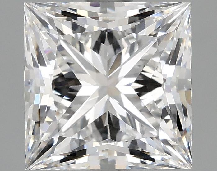 2.1 Carat Princess Shaped Ideal Cut VVS2 IGI Certified Lab Grown Diamond