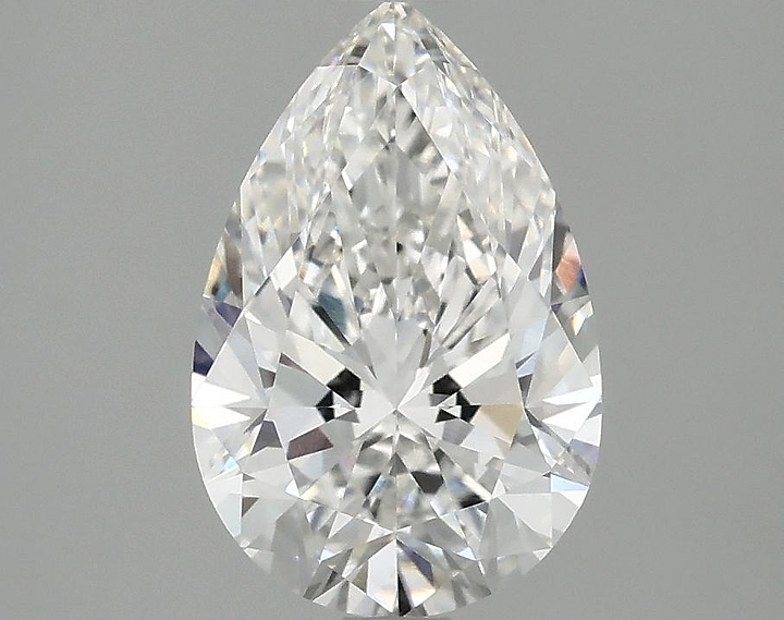 2.05 Carat Pear Shaped Excellent Cut VVS2 IGI Certified Lab Grown Diamond