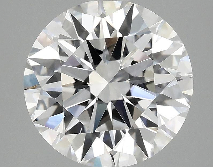 3.05 Carat Round Shaped Ideal Cut VVS2 IGI Certified Lab Grown Diamond