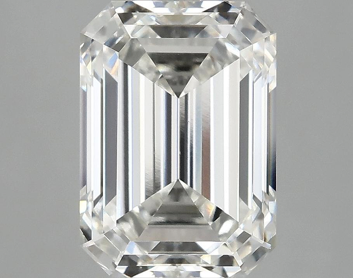 4.1 Carat Emerald Shaped Ideal Cut VS1 IGI Certified Lab Grown Diamond
