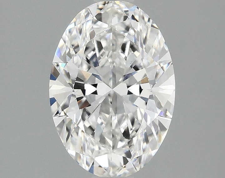 1.58 Carat Oval Shaped Ideal Cut VVS2 IGI Certified Lab Grown Diamond