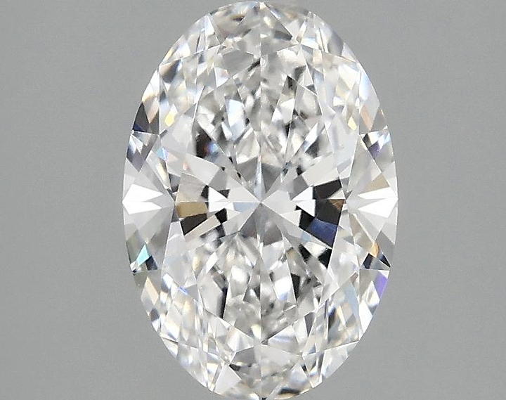 1.55 Carat Oval Shaped Ideal Cut VVS2 IGI Certified Lab Grown Diamond