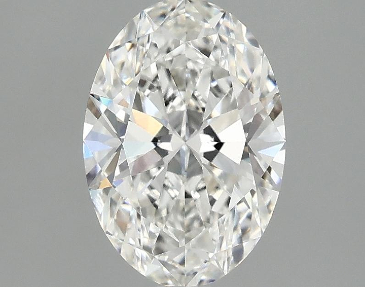 1.54 Carat Oval Shaped Ideal Cut VVS2 IGI Certified Lab Grown Diamond