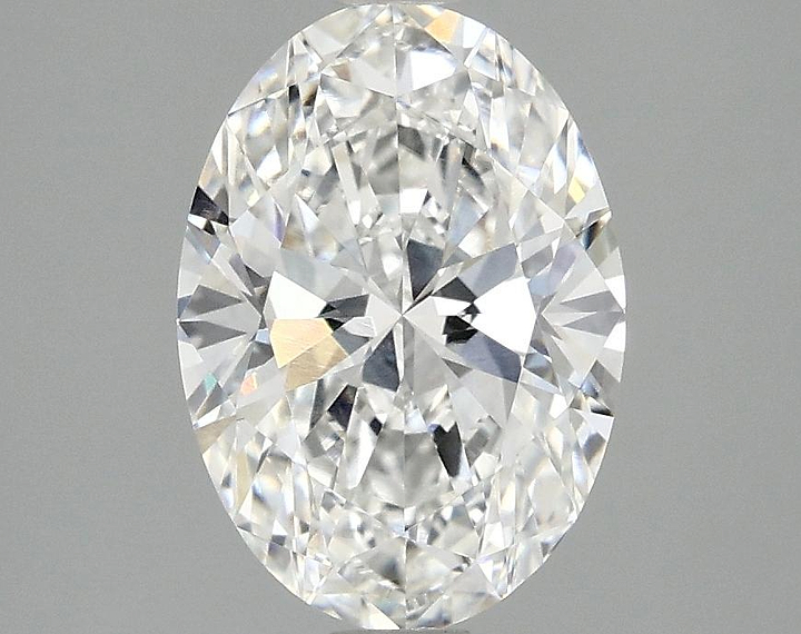 2.06 Carat Oval Shaped Ideal Cut VVS2 IGI Certified Lab Grown Diamond