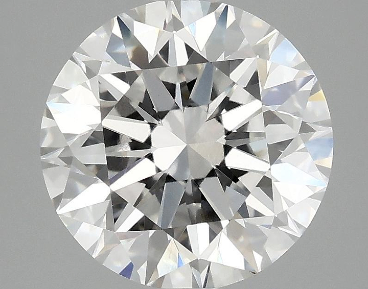 3.09 Carat Round Shaped Excellent Cut VVS2 IGI Certified Lab Grown Diamond