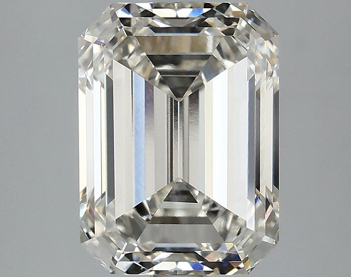 3.02 Carat Emerald Shaped Excellent Cut VVS2 IGI Certified Lab Grown Diamond