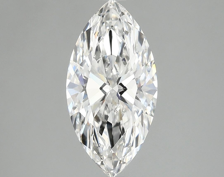 2.02 Carat Marquise Shaped Ideal Cut VVS2 IGI Certified Lab Grown Diamond