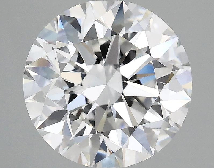 3.01 Carat Round Shaped Excellent Cut VVS2 IGI Certified Lab Grown Diamond