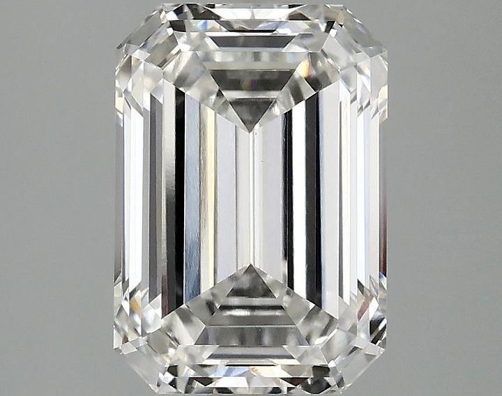 3.02 Carat Emerald Shaped Ideal Cut VS1 IGI Certified Lab Grown Diamond