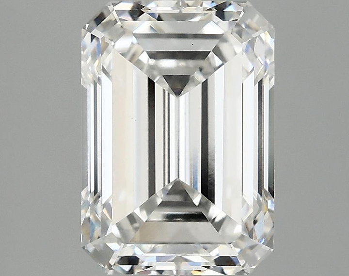 3.03 Carat Emerald Shaped Ideal Cut VS1 IGI Certified Lab Grown Diamond