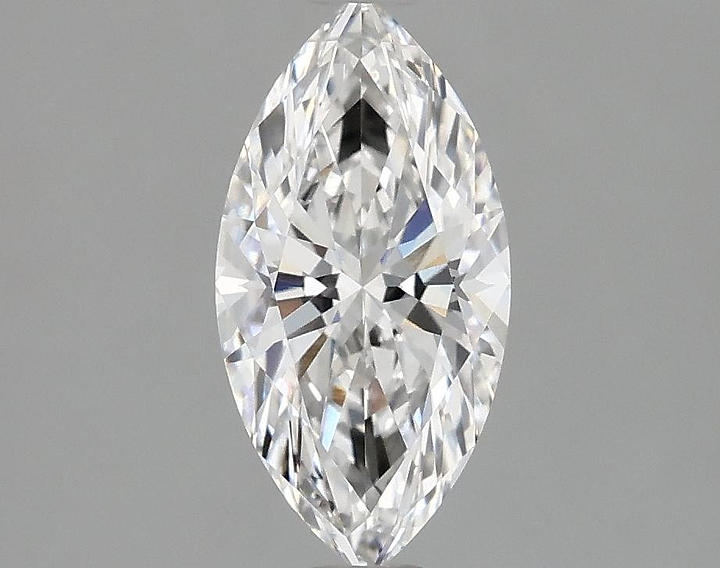 1.08 Carat Marquise Shaped Ideal Cut VVS2 IGI Certified Lab Grown Diamond