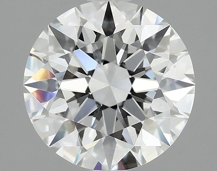 2.09 Carat Round Shaped Ideal Cut VVS2 IGI Certified Lab Grown Diamond