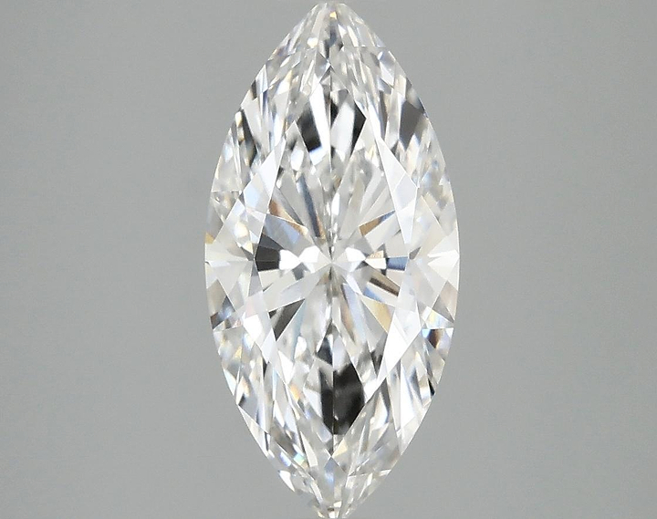 2.09 Carat Marquise Shaped Excellent Cut VVS2 IGI Certified Lab Grown Diamond