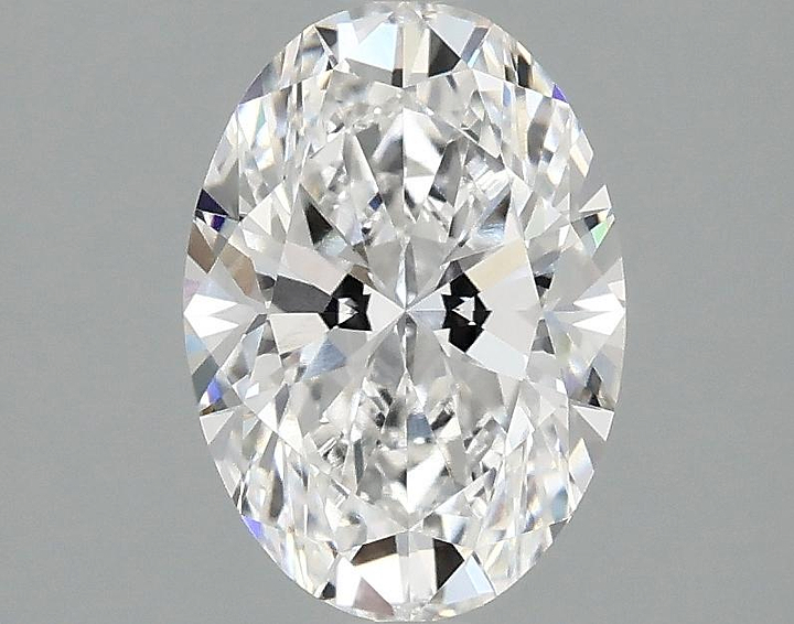 1.55 Carat Oval Shaped Ideal Cut VVS2 IGI Certified Lab Grown Diamond