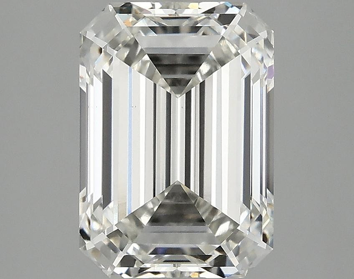 3.1 Carat Emerald Shaped Ideal Cut VS1 IGI Certified Lab Grown Diamond