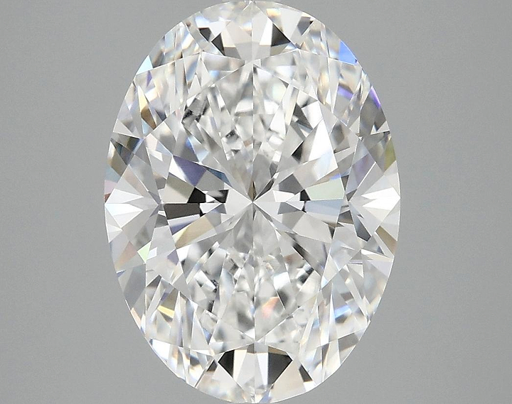 4.02 Carat Oval Shaped Excellent Cut VVS2 IGI Certified Lab Grown Diamond