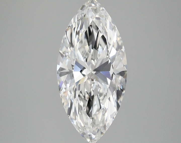 3.01 Carat Marquise Shaped Excellent Cut VVS1 IGI Certified Lab Grown Diamond