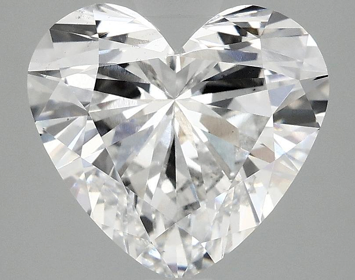 2.98 Carat Heart Shaped Ideal Cut VS2 IGI Certified Lab Grown Diamond