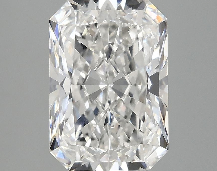 3.01 Carat Radiant Shaped Ideal Cut VVS2 IGI Certified Lab Grown Diamond