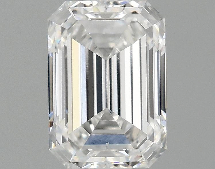 0.97 Carat Emerald Shaped Ideal Cut VS2 IGI Certified Lab Grown Diamond