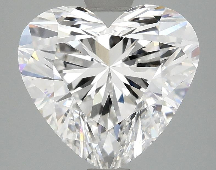 3.07 Carat Heart Shaped Ideal Cut VS1 IGI Certified Lab Grown Diamond