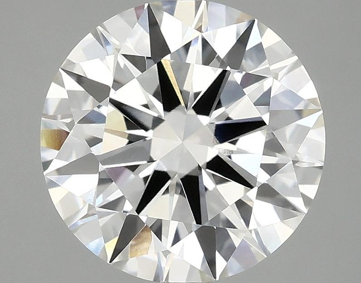 3.02 Carat Round Shaped Ideal Cut VVS2 IGI Certified Lab Grown Diamond