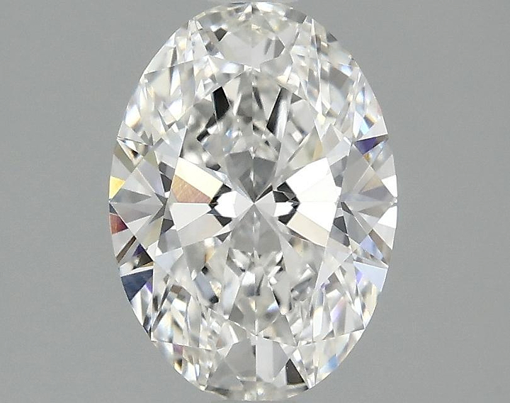 1.53 Carat Oval Shaped Ideal Cut VVS2 IGI Certified Lab Grown Diamond