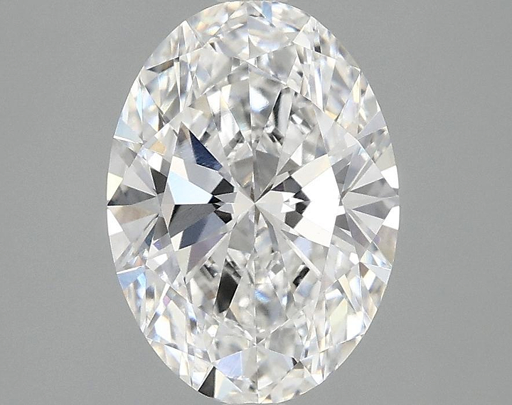 2.1 Carat Oval Shaped Ideal Cut VVS2 IGI Certified Lab Grown Diamond