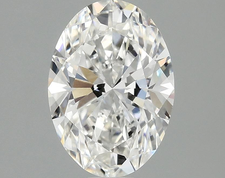 1.51 Carat Oval Shaped Ideal Cut VVS2 IGI Certified Lab Grown Diamond