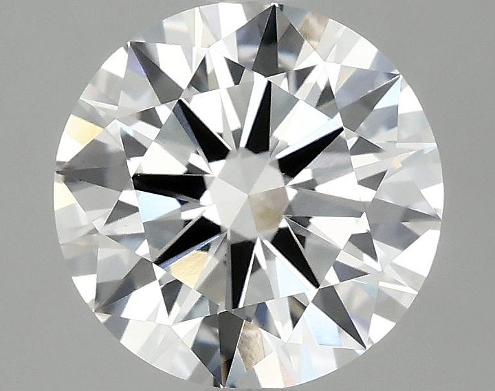 2.42 Carat Round Shaped Ideal Cut VVS2 IGI Certified Lab Grown Diamond