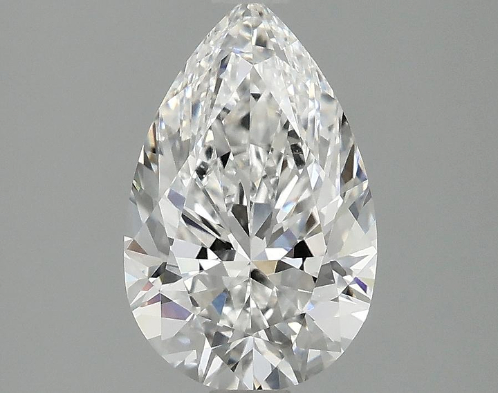 1.97 Carat Pear Shaped Ideal Cut VVS2 IGI Certified Lab Grown Diamond