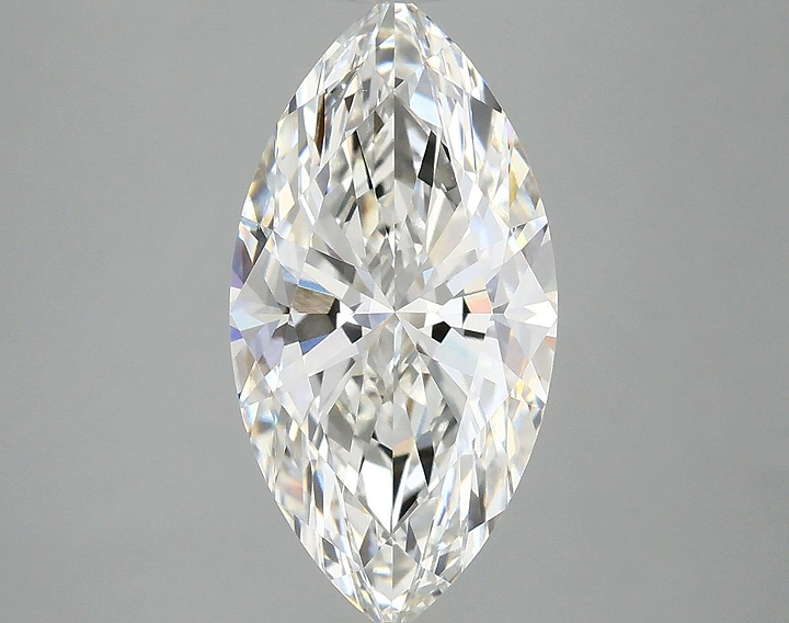 2.99 Carat Marquise Shaped Ideal Cut VVS2 IGI Certified Lab Grown Diamond