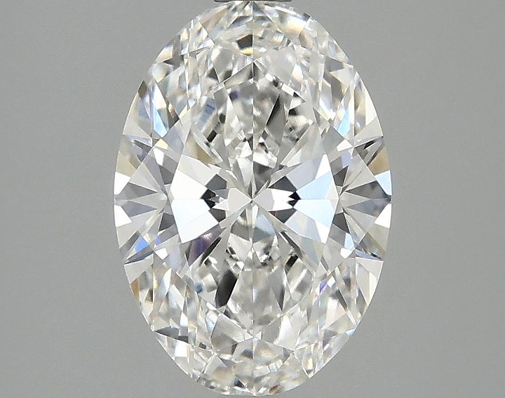 2.06 Carat Oval Shaped Ideal Cut VVS2 IGI Certified Lab Grown Diamond