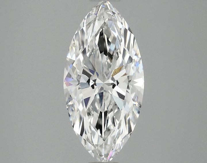 1.98 Carat Marquise Shaped Excellent Cut VVS2 IGI Certified Lab Grown Diamond