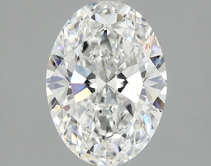 1.54 Carat Oval Shaped Ideal Cut VVS2 IGI Certified Lab Grown Diamond
