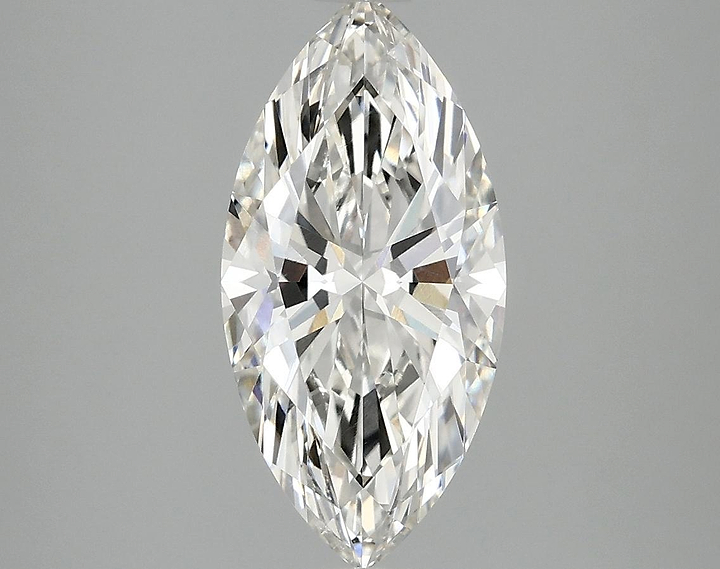 2.09 Carat Marquise Shaped Ideal Cut VVS2 IGI Certified Lab Grown Diamond