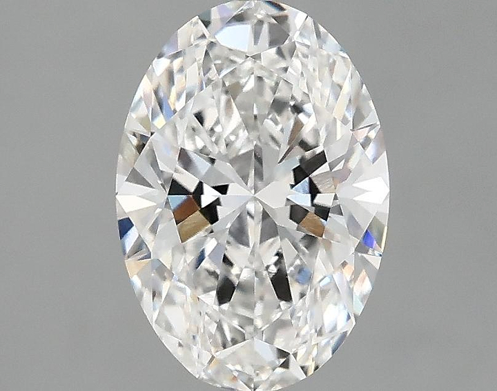 1.76 Carat Oval Shaped Ideal Cut VVS2 IGI Certified Lab Grown Diamond